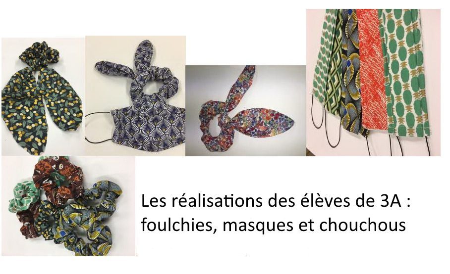 Ruti’couture : masques, foulchies et chouchous